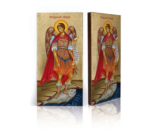 Ikona Religijna Archanioł Rafał - GAR IP-4236 - Dewocjonalia P.H. Jakóbczak - Katolicki sklep liturgiczny i hurtownia