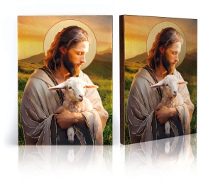 Ikona Religijna Jezus Chrystus Dobry Pasterz