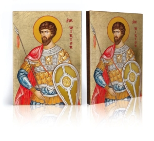 Ikona Religijna Święty Wiktor