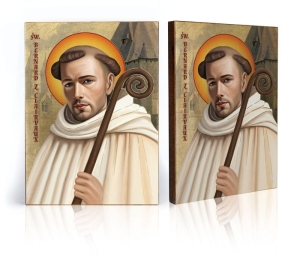 Ikona Religijna Święty Bernard z Clairvaux