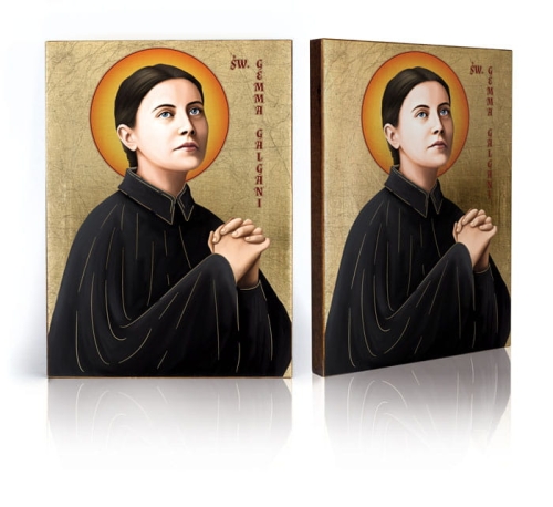 Ikona Religijna Święta Gemma Galgani - GAR IP-4246 - Dewocjonalia P.H. Jakóbczak - Katolicki sklep liturgiczny i hurtownia