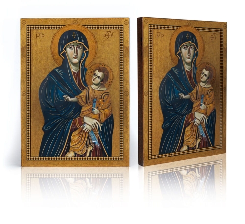 Ikona Religijna Matka Boża Śnieżna - GAR IP-3843 - Dewocjonalia P.H. Jakóbczak - Katolicki sklep liturgiczny i hurtownia