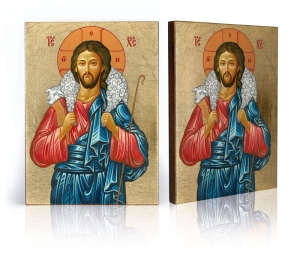 Ikona Religijna Jezus Chrystus - Dobry Pasterz