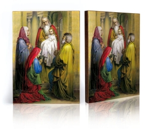 Ikona Religijna Ofiarowanie Jezusa w Świątyni