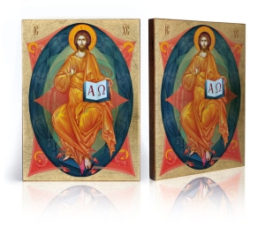 Ikona Religijna Jezus Chrystus - Król Chwały
