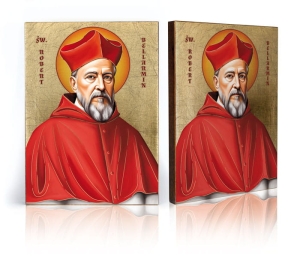 Ikona Religijna Święty Robert Bellarmin - patron katechetów