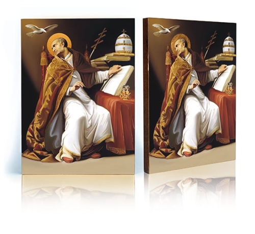 Ikona Religijna Święty Grzegorz - GAR IP-3807 - Dewocjonalia P.H. Jakóbczak - Katolicki sklep liturgiczny i hurtownia