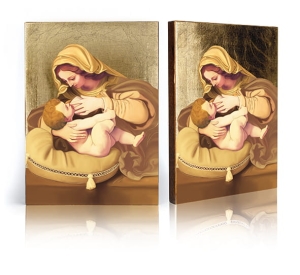 Ikona Religijna Matka Boża Karmiąca