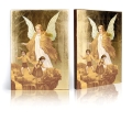 Ikona Religijna Anioł Stróż dla dziecka (prezent na Chrzest Święty lub urodziny) - GAR IP-3421 - Dewocjonalia P.H. Jakóbczak - Katolicki sklep liturgiczny i hurtownia
