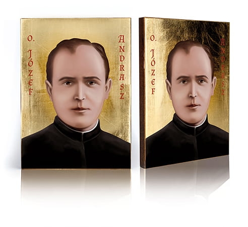 Ikona Religijna Ojciec Józef Andrasz - GAR IP-3635 - Dewocjonalia P.H. Jakóbczak - Katolicki sklep liturgiczny i hurtownia