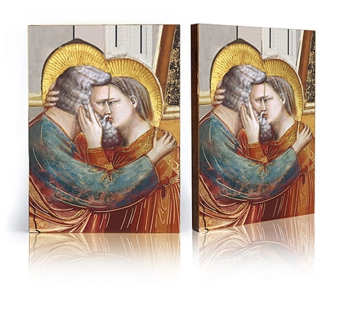 Ikona Religijna Święta Anna i Święty Joachim (rodzice Matki Bożej) - GAR IP-3644 - Dewocjonalia P.H. Jakóbczak - Katolicki sklep liturgiczny i hurtownia