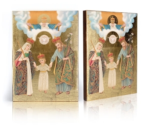 Ikona Religijna Święta Rodzina Kaliska