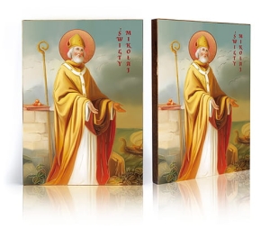 Ikona Religijna Święty Mikołaj