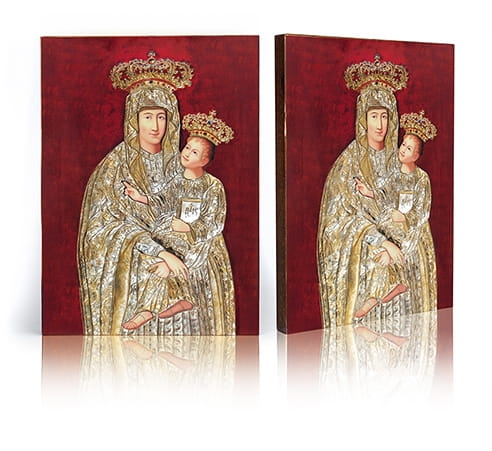Ikona Religijna Matka Boża Łowicka - GAR IP-3630 - Dewocjonalia P.H. Jakóbczak - Katolicki sklep liturgiczny i hurtownia