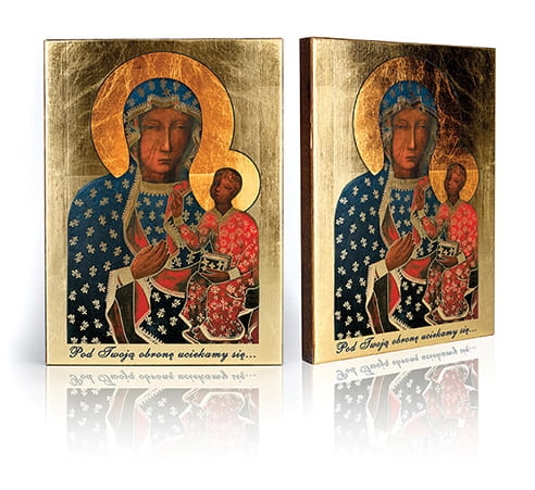Ikona Religijna Matka Boża Częstochowska Wędrująca - GAR IP-3111 - Dewocjonalia P.H. Jakóbczak - Katolicki sklep liturgiczny i hurtownia