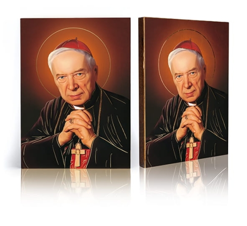 Ikona Religijna Kardynał Stefan Wyszyński - GAR IP-3815 - Dewocjonalia P.H. Jakóbczak - Katolicki sklep liturgiczny i hurtownia