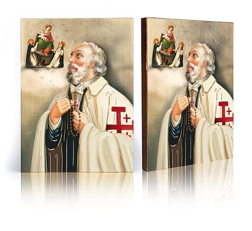 Ikona Religijna Błogosławiony Bartłomiej Longo - GAR IP-3418 - Dewocjonalia P.H. Jakóbczak - Katolicki sklep liturgiczny i hurtownia