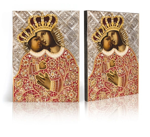 Ikona Religijna Matka Boża Kalwaryjska - GAR IP-3831 - Dewocjonalia P.H. Jakóbczak - Katolicki sklep liturgiczny i hurtownia