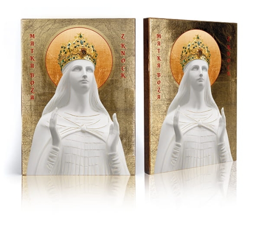 Ikona Religijna Matka Boża z Knock (Irlandia) - GAR IP-3833 - Dewocjonalia P.H. Jakóbczak - Katolicki sklep liturgiczny i hurtownia
