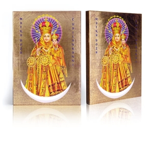 Ikona Religijna Matka Boża z Vailankanni (Indie)