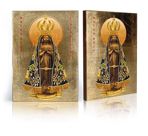 Ikona Religijna Matka Boża z Aparecidy (Brazylia) - GAR IP-3842 - Dewocjonalia P.H. Jakóbczak - Katolicki sklep liturgiczny i hurtownia