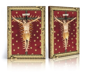 Ikona Religijna Krzyż Świętego Marcelego (chroniący od zarazy)