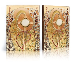 Ikona Religijna Matka Boża z Oziornoje Królowa Pokoju (Kazachstan)