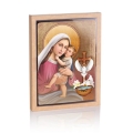 Ikona Religijna Pamiątka Chrztu Świętego dla dziewczynki z dedykacją - GAR IP-3857 - Dewocjonalia P.H. Jakóbczak - Katolicki sklep liturgiczny i hurtownia