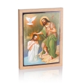 Ikona Religijna Święty Jan Chrzciciel i Jezus Chrystus - Chrzest Pański - GAR IP-3872 - Dewocjonalia P.H. Jakóbczak - Katolicki sklep liturgiczny i hurtownia