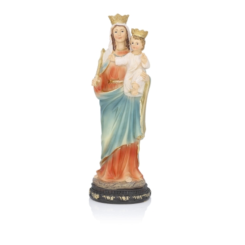 Figurka - Matka Boża Wspomożycielka - 20 cm - JS ZY17078-8H - Dewocjonalia P.H. Jakóbczak - Katolicki sklep liturgiczny i hurtownia