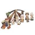 Szopka bożonarodzeniowa - Kids - 12 cm - Classic - JS ZY18043TK - Dewocjonalia P.H. Jakóbczak - Katolicki sklep liturgiczny i hurtownia