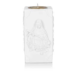 Świecznik - św.  Rita - 13 cm