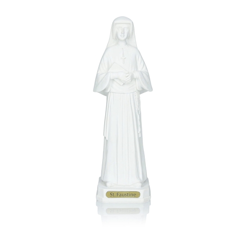 Figurka - Św. Faustyna - 20 cm  - JS HY72646A - Dewocjonalia P.H. Jakóbczak - Katolicki sklep liturgiczny i hurtownia