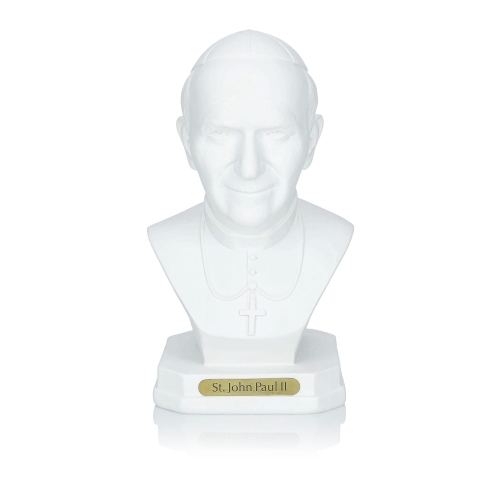 Figurka - Popiersie - Św. Jan Paweł II - 18 cm - JS HY72651A - Dewocjonalia P.H. Jakóbczak - Katolicki sklep liturgiczny i hurtownia