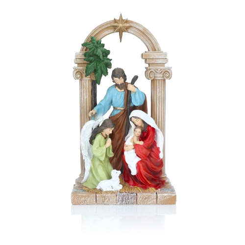 Szopka bożonarodzeniowa - 30 cm - Decorato  - JS HR-13033 - Dewocjonalia P.H. Jakóbczak - Katolicki sklep liturgiczny i hurtownia