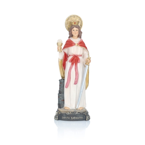 Figurka - św. Barbara - 30 cm - JS ZY17589-12H - Dewocjonalia P.H. Jakóbczak - Katolicki sklep liturgiczny i hurtownia