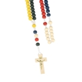 Różaniec - drewno - 8 mm - misyjny - JS R102 - Dewocjonalia P.H. Jakóbczak - Katolicki sklep liturgiczny i hurtownia