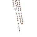 Różaniec - plastik - 8 mm - marmurek - JS R800-0 - Dewocjonalia P.H. Jakóbczak - Katolicki sklep liturgiczny i hurtownia