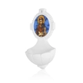 Kropielnica - Św. Franciszek - 14 cm - JS HY72645A-FR - Dewocjonalia P.H. Jakóbczak - Katolicki sklep liturgiczny i hurtownia