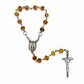 Tradycyjna Dziesiątka Różańca z Bursztynu - 13083 - Dewocjonalia P.H. Jakóbczak - Katolicki sklep liturgiczny i hurtownia