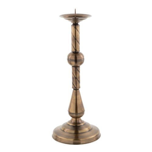 Lichtarz mosiężny L10 (60 cm) patynowany Lichtarz mosiężny L10 (60 cm) patynowany