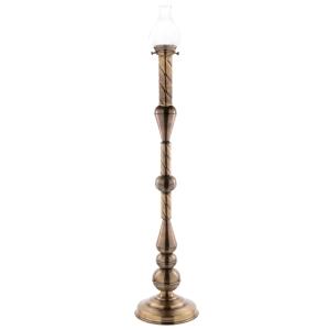 Lichtarz mosiężny L27 (121 cm) patynowany