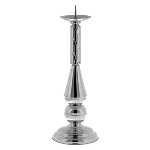 Lichtarz mosiężny L05 (45 cm) chromowany