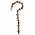 Dziesiątka Różańca z Naturalnego Bursztynu - Różne Wzory - 13090 - Dewocjonalia P.H. Jakóbczak - Katolicki sklep liturgiczny i hurtownia