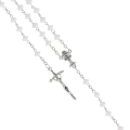 Różaniec - Pierwsza Komunia Święta - 6 mm - plastik - pudełko - JS PR613K-0 - Dewocjonalia P.H. Jakóbczak - Katolicki sklep liturgiczny i hurtownia