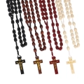 Różaniec - drewno - 10 mm - pudełko - JS PR847-0 - Dewocjonalia P.H. Jakóbczak - Katolicki sklep liturgiczny i hurtownia