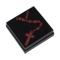 Różaniec - drewno - 10 mm - pudełko - JS PR847-0 - Dewocjonalia P.H. Jakóbczak - Katolicki sklep liturgiczny i hurtownia