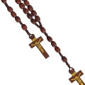 Różaniec - drewno - 10 mm - JS R847-0 - Dewocjonalia P.H. Jakóbczak - Katolicki sklep liturgiczny i hurtownia