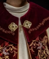 Kapa liturgiczna ecru z haftem IHS na ozdobnym panelu - KKP/004/05 - HAF KKP/004/05/20/PA - Dewocjonalia P.H. Jakóbczak - Katolicki sklep liturgiczny i hurtownia