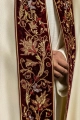 Kapa liturgiczna ecru z haftem IHS na ozdobnym panelu - KKP/004/05 - HAF KKP/004/05/20/PA - Dewocjonalia P.H. Jakóbczak - Katolicki sklep liturgiczny i hurtownia